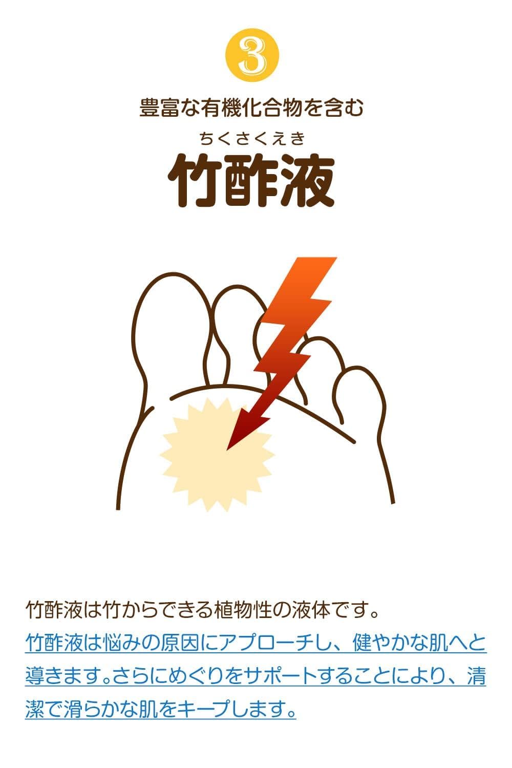 Amazon.co.jp: 北の快適工房 『クリアフットヴェール』 25g 竹酢液